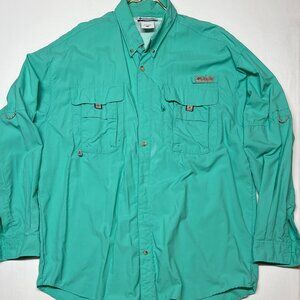Green Men’s Large PFG Long Sleeve Shirt